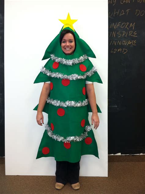 diy christmas tree costumes